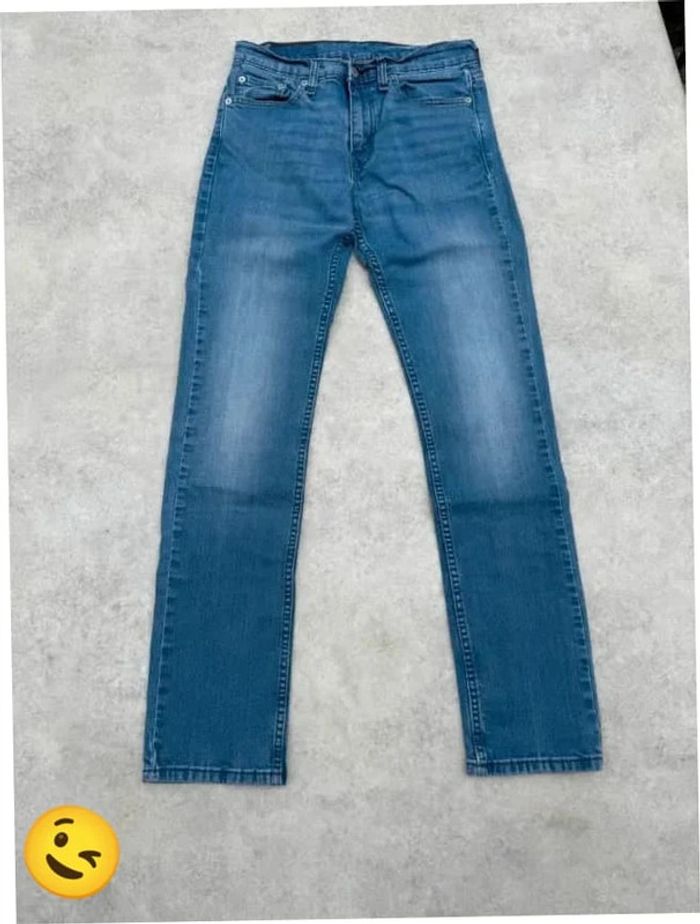 Jeans Levi's 511 W29 FR38 L32 coupe droite bleu Homme Men pan319b - photo numéro 3