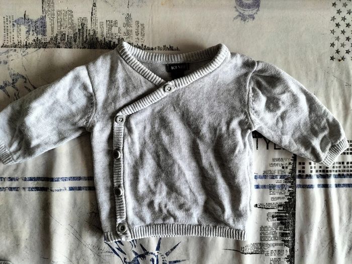 Ensemble gilet et pantalon gris - photo numéro 2