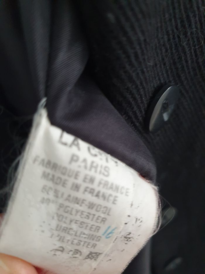 Manteau laine mélangé la city t1 - photo numéro 2