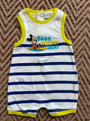 Barboteuse Mickey 3M