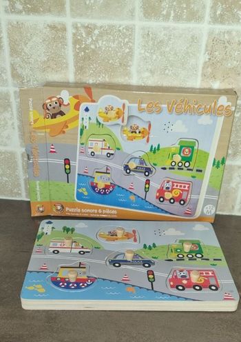 Puzzle sonore vehicules
