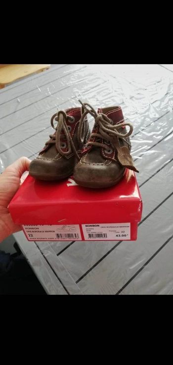 Kickers montantes cuir p22