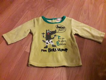 Haut de pyjamas bébé garçon Du Pareil au même  3 mois