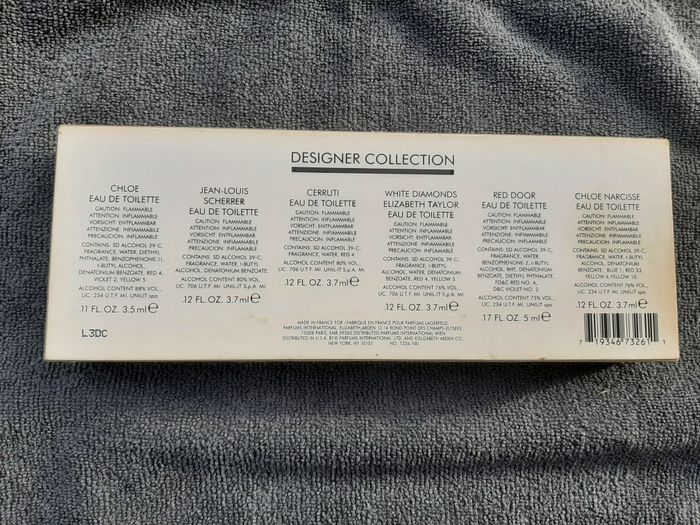 coffret de 6 mignatures parfum chloe-cerruti-scherrer.... - photo numéro 2