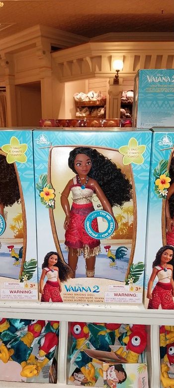 Pick-up poupée chantante Vaiana 2 Disney
