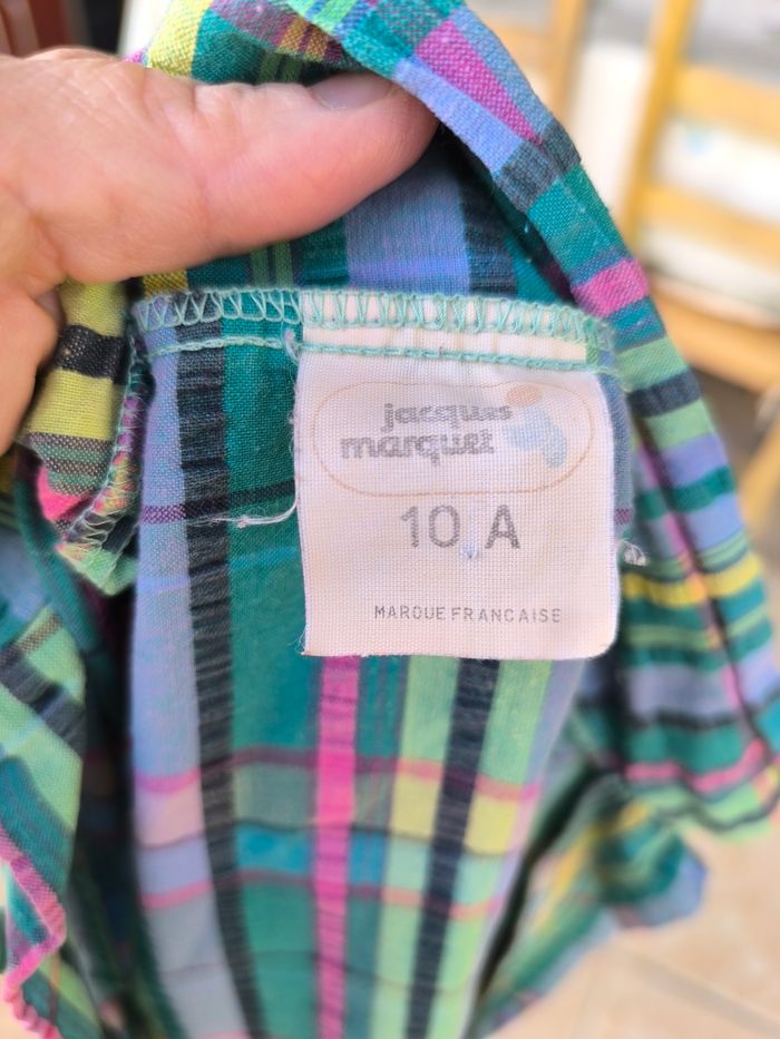 Chemise manches courtes 10 ans Jacques Marquet - photo numéro 3