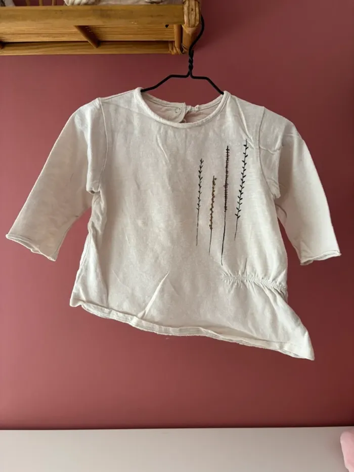 T-shirt asymétrique PLAY UP 12M