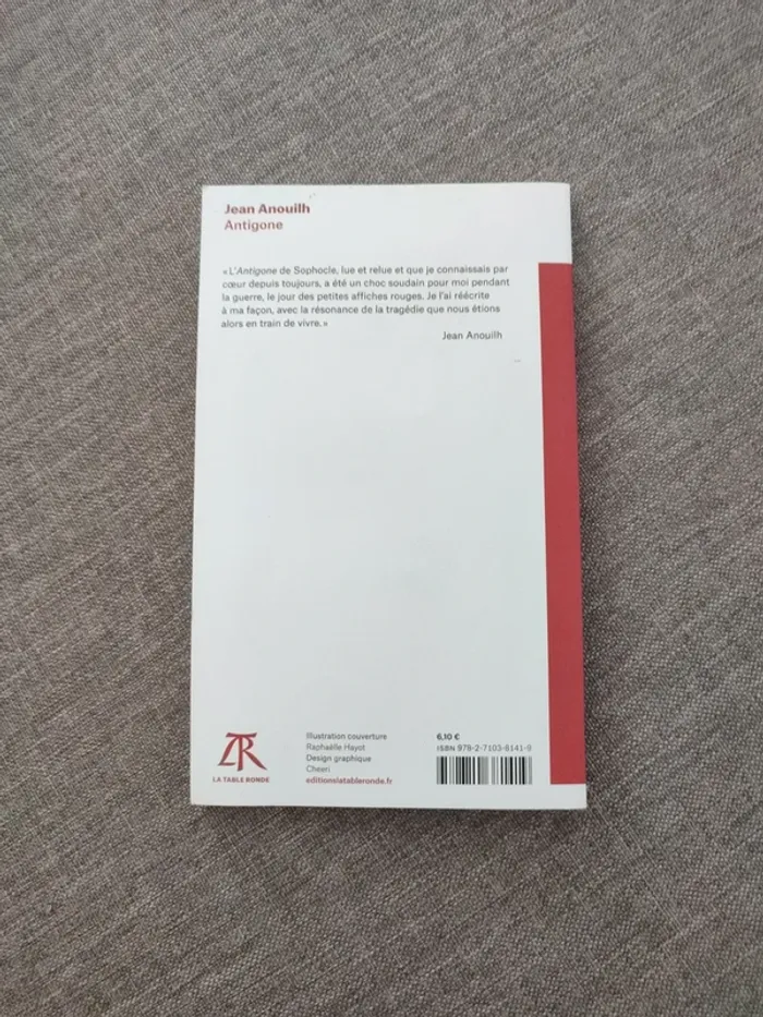 Livre Antigone - photo numéro 2