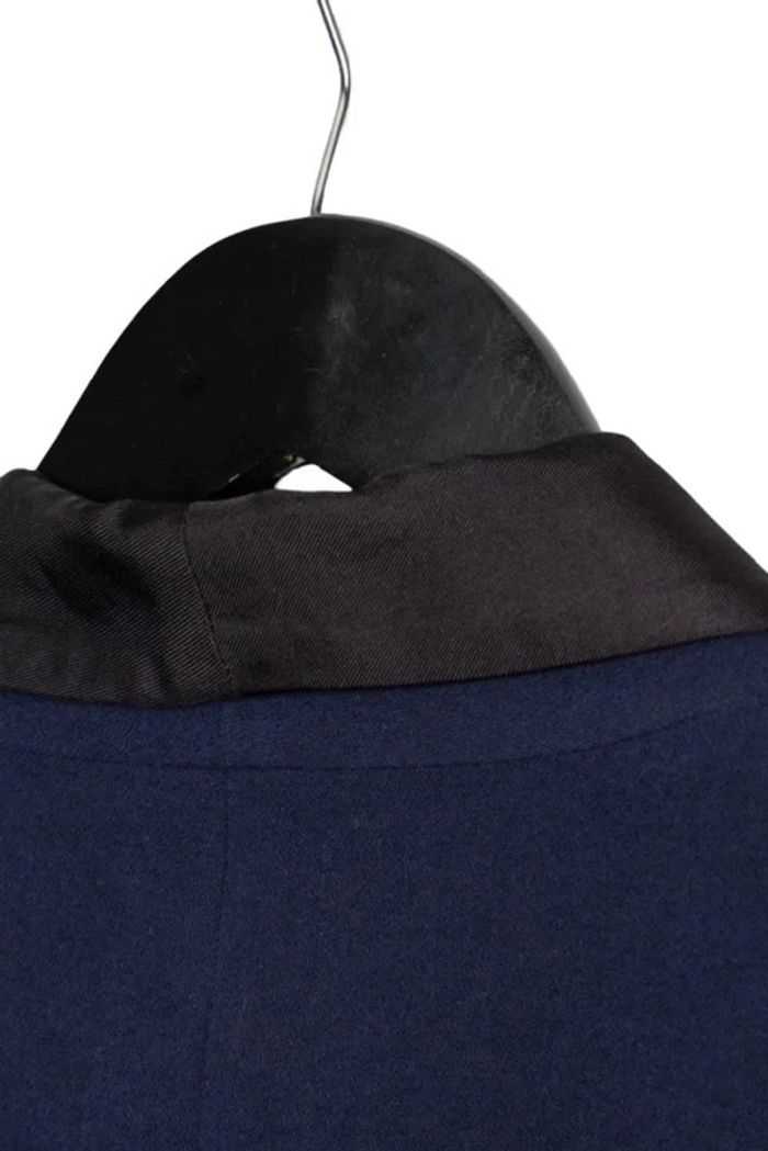 Veste blazer bleu marine Bel Air – Taille S – Pièce unique upcyclée par Tilli - photo numéro 10