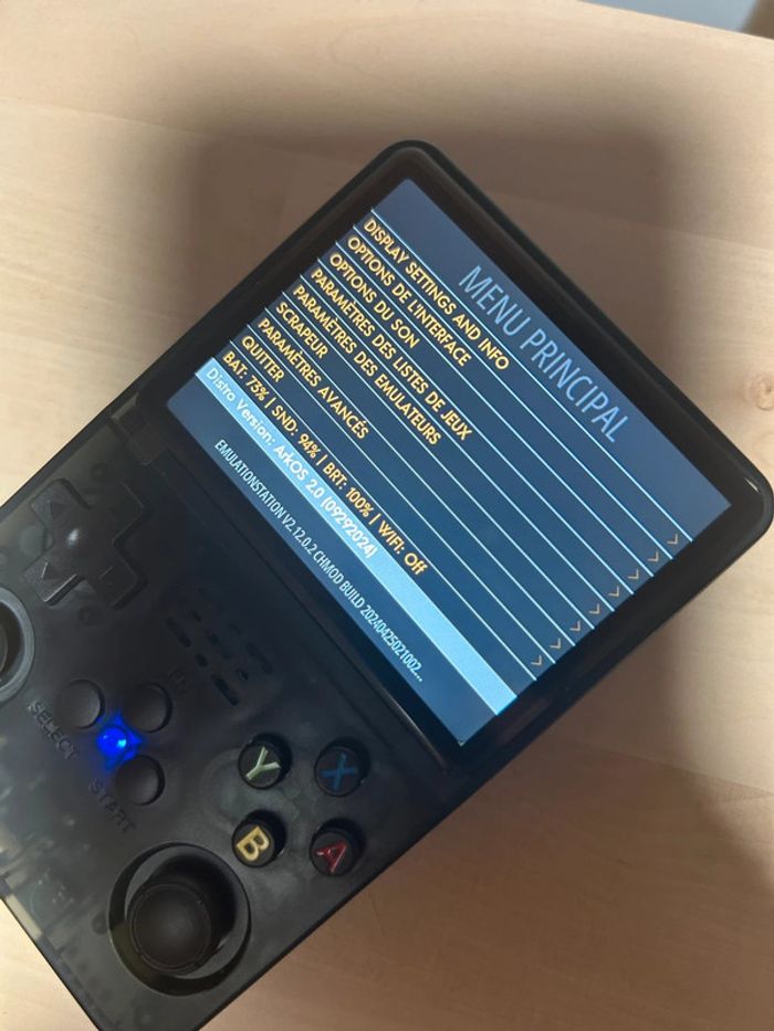 Console portable Rétrogaming R36S Noir transparent - Neuve - Écran IPS - 128Go - photo numéro 10