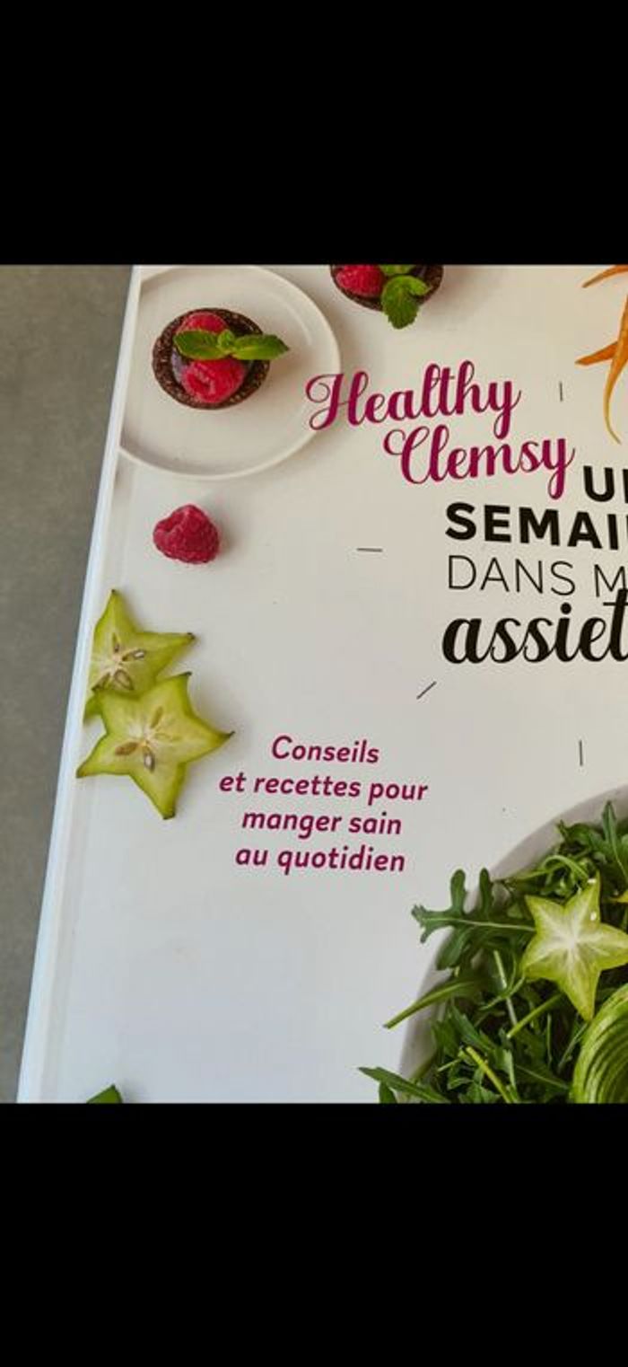 Livre de recettes légères Une semaine dans mon assiette - photo numéro 2