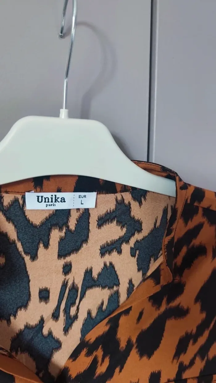 Robe motif léopard L Unika - photo numéro 3