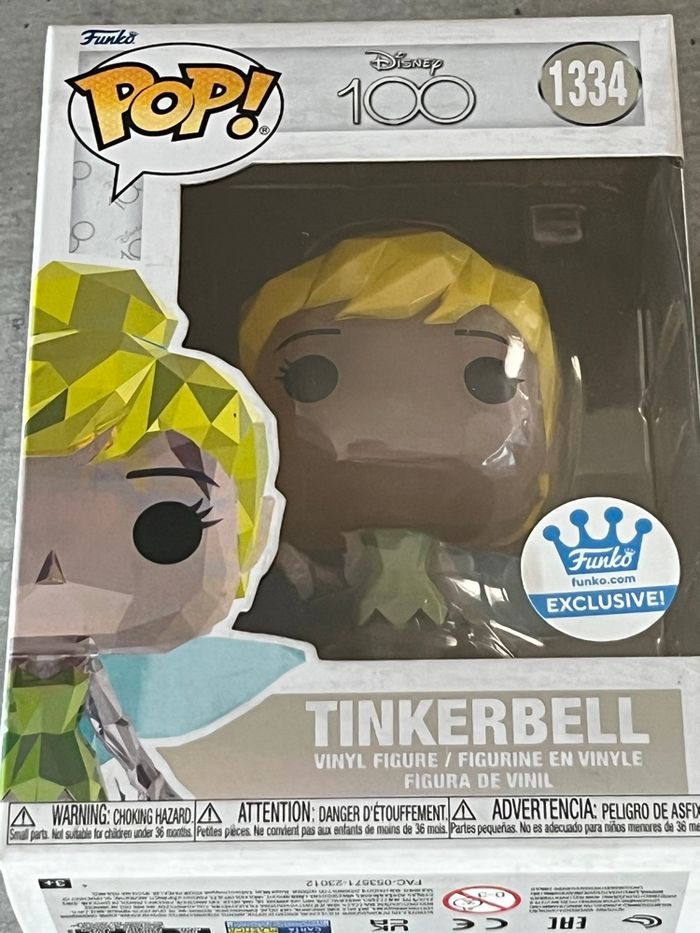 Figurine Funko Pop la fée clochette Disney 100 - photo numéro 4