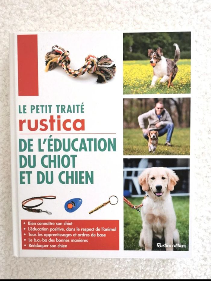 Livre Le petit traité Rustica de l'éducation du chiot et du chien