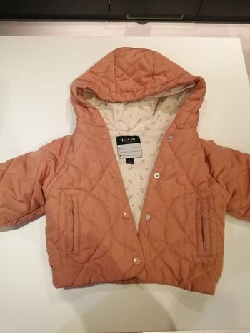 Blouson kiabi mi saison fille 12 mois