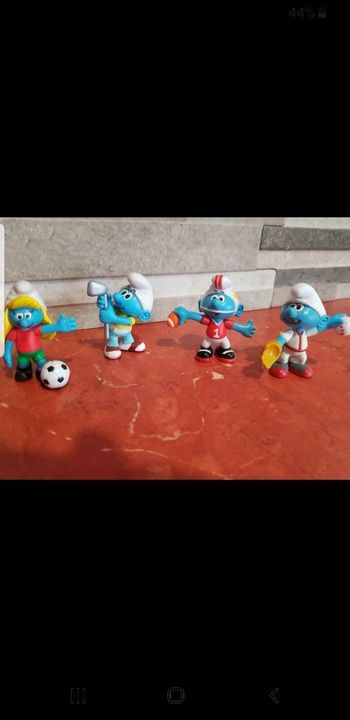 Figurines Schtroumpfs pack sport
