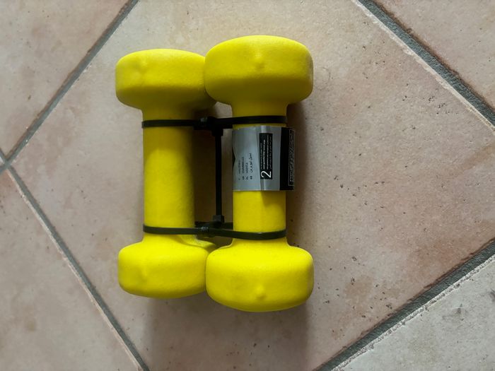 Athlitech 2 x 2 kg - haltères - photo numéro 2