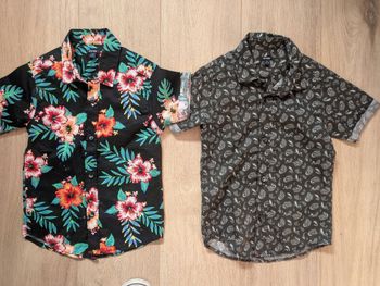 Lot de deux chemises neuves 4/5 ans