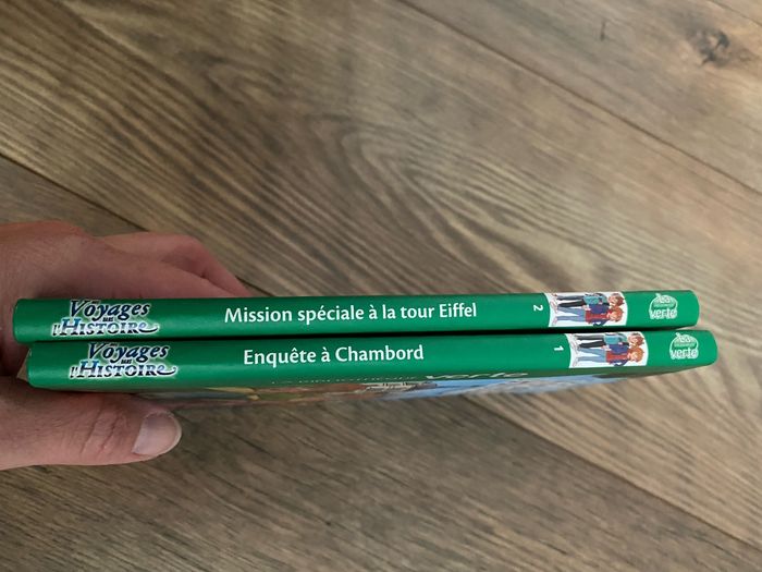 Lot 2 livres Nos voyages dans l’histoire 1 et 2 - photo numéro 4