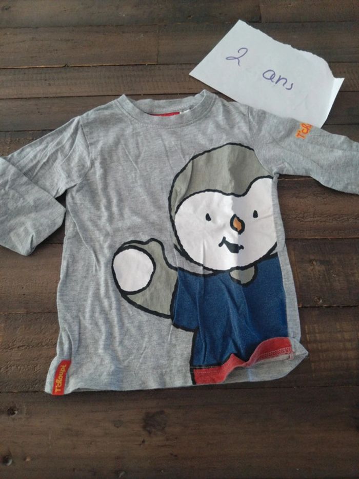 T shirt T'choupi 2 3 ans