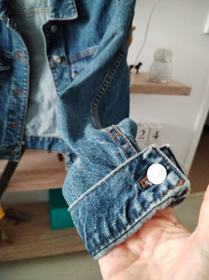 Veste en Jean MING bleu foncé - photo numéro 4