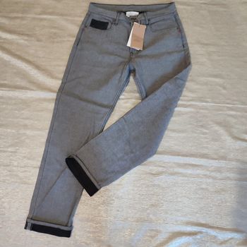 Jean unisexe denim retourné taille 23/30 Les expatriés