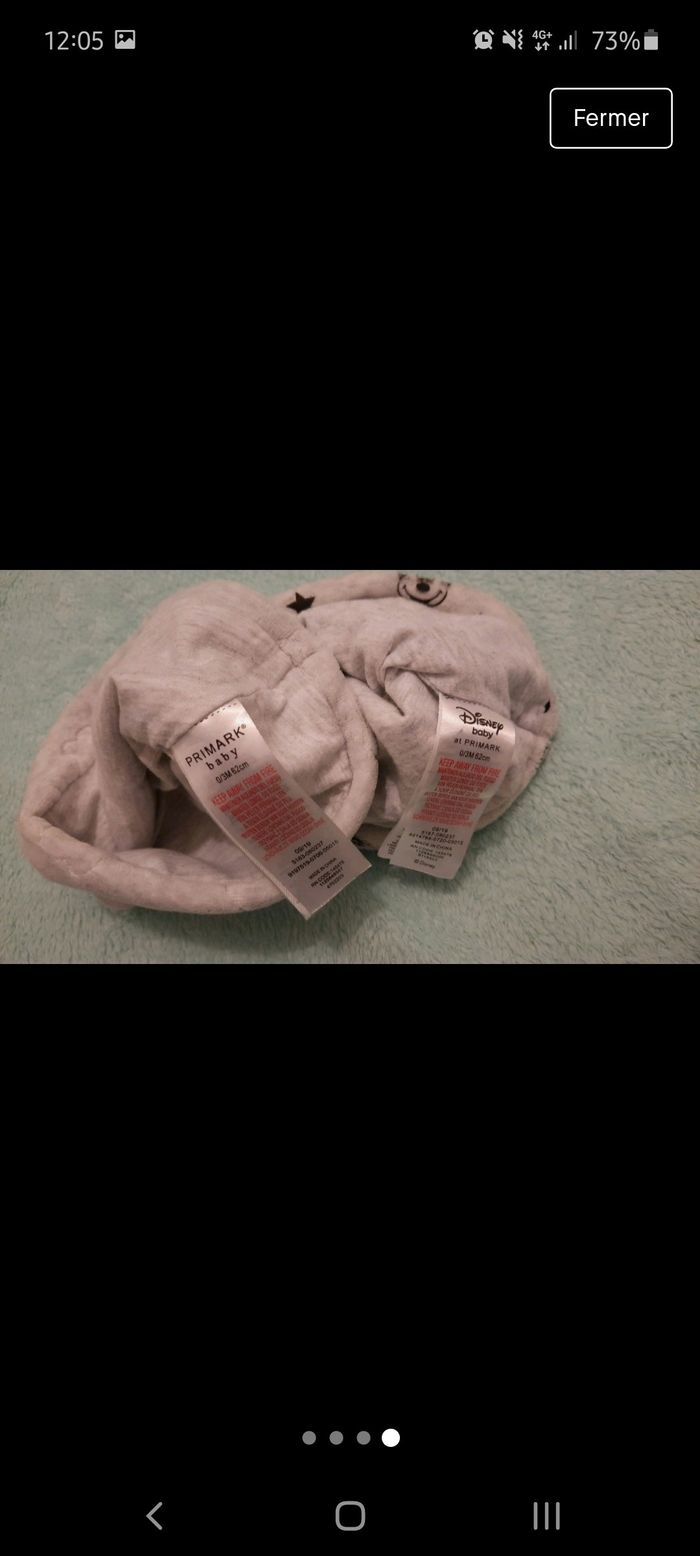 Bonnet bébé Disney - photo numéro 4