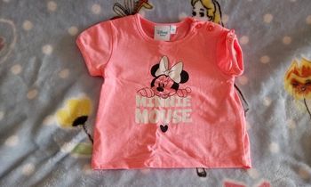 T-shirt disney minnie 3 mois