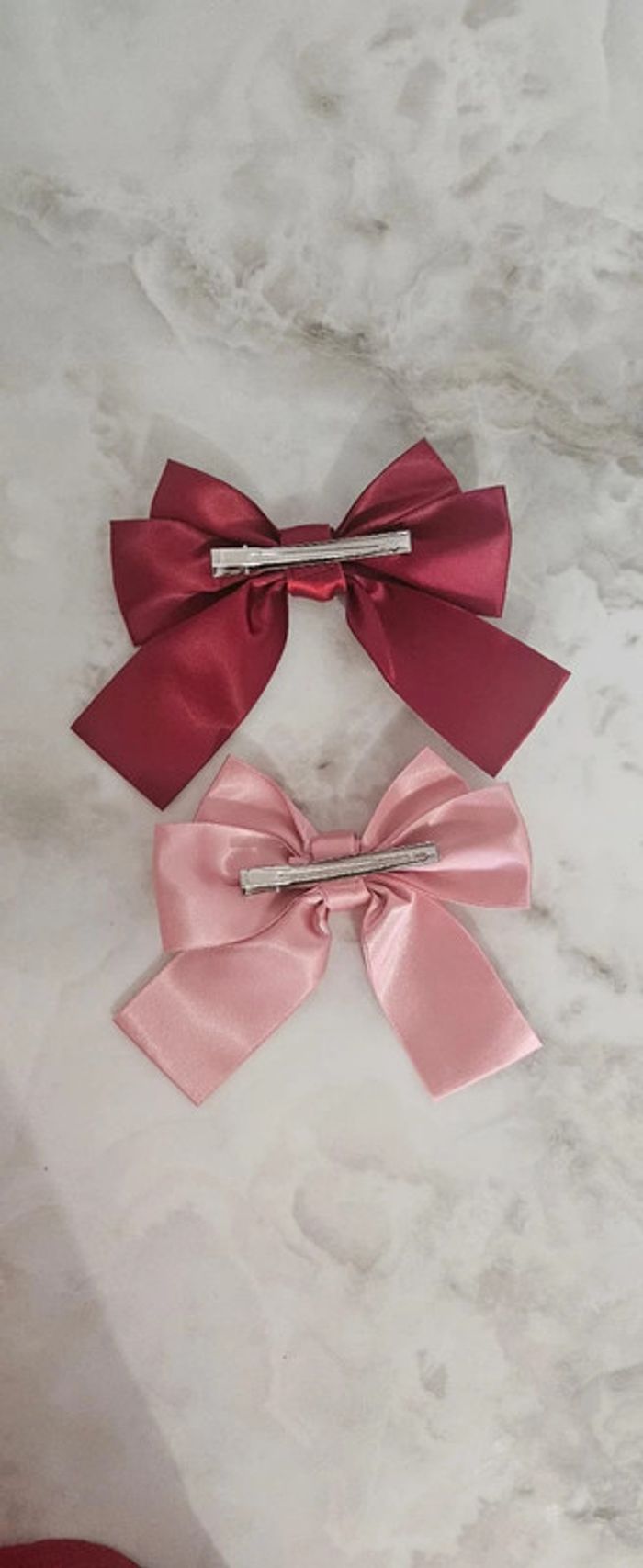 Lot de barrettes à noeud pour cheveux - photo numéro 2