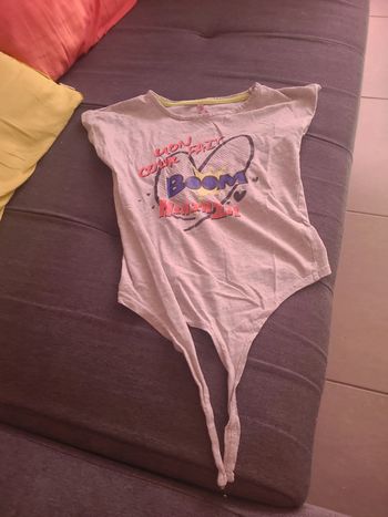 Haut manches courtes à nouer fille 8 ans