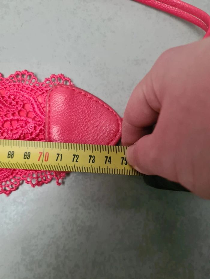 Ceinture rose ajustable T.U - photo numéro 6
