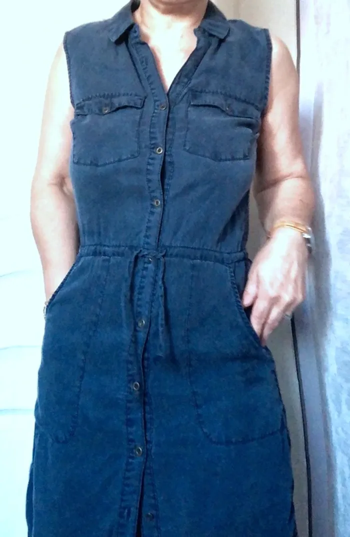 Robe imitation jeans - photo numéro 5