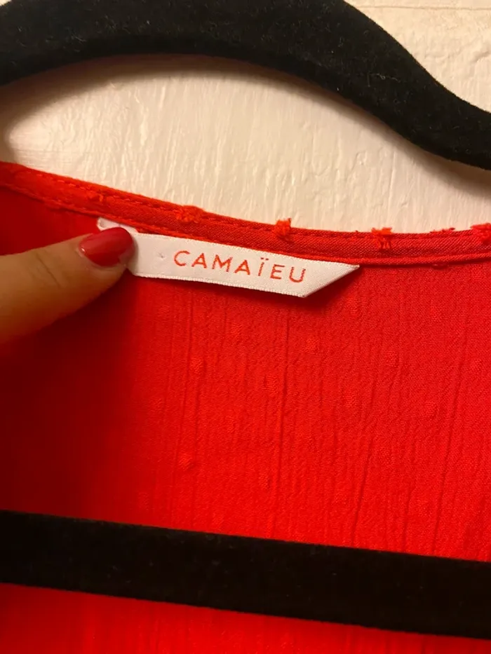 Teeshirt rouge - photo numéro 2