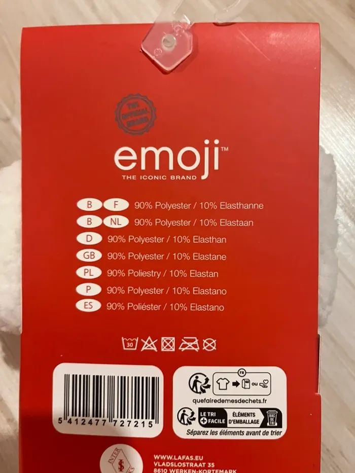 chaussettes emoji anti dérapante et douces - photo numéro 4