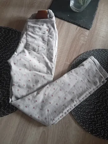 Pantalon jeans 8 ans fille