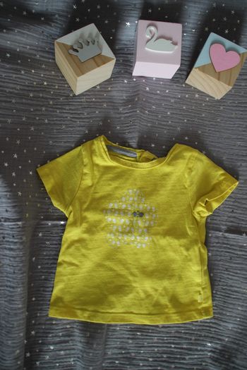 tee-shirt MC obaïbi 3 mois