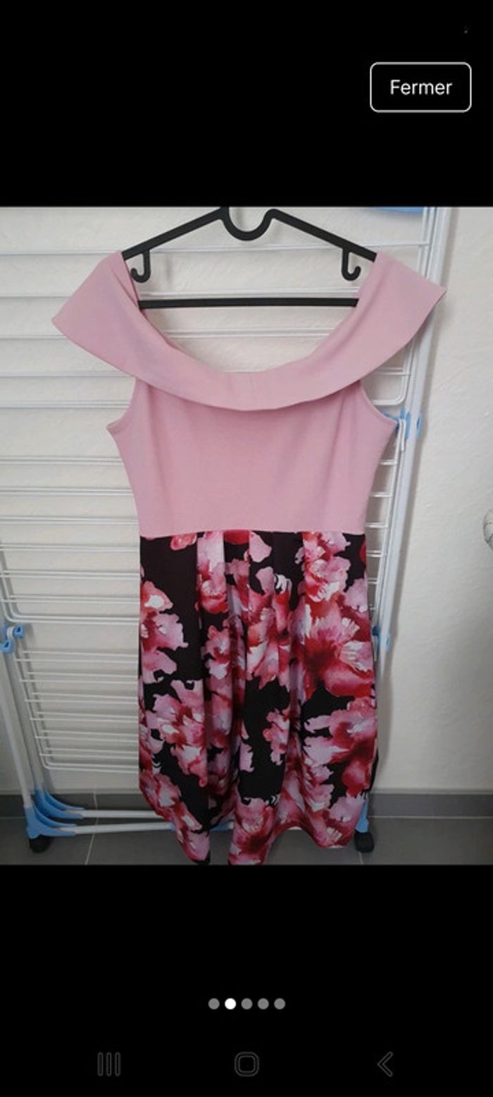 Robe cérémonie fleurs - photo numéro 5