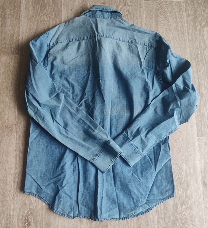 Chemise jean's homme - photo numéro 2