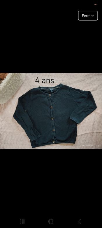 Gilet 4 ans
