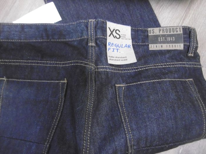 kiabi jeans droit garçon T XS 14 ans neuf - photo numéro 3