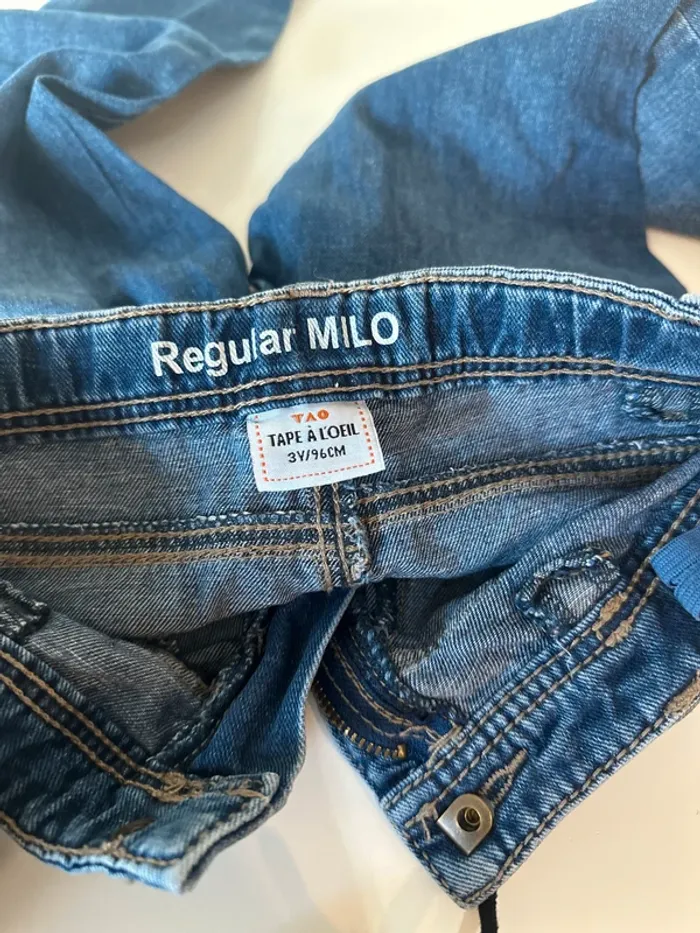 Jean Tape à l’œil – 3 ans, quasi neuf & stylé - photo numéro 5