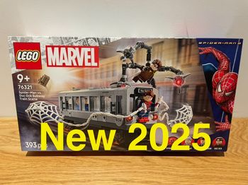Lego Marvel 76321 La scène du train de Spider-Man et Docteur Octopus