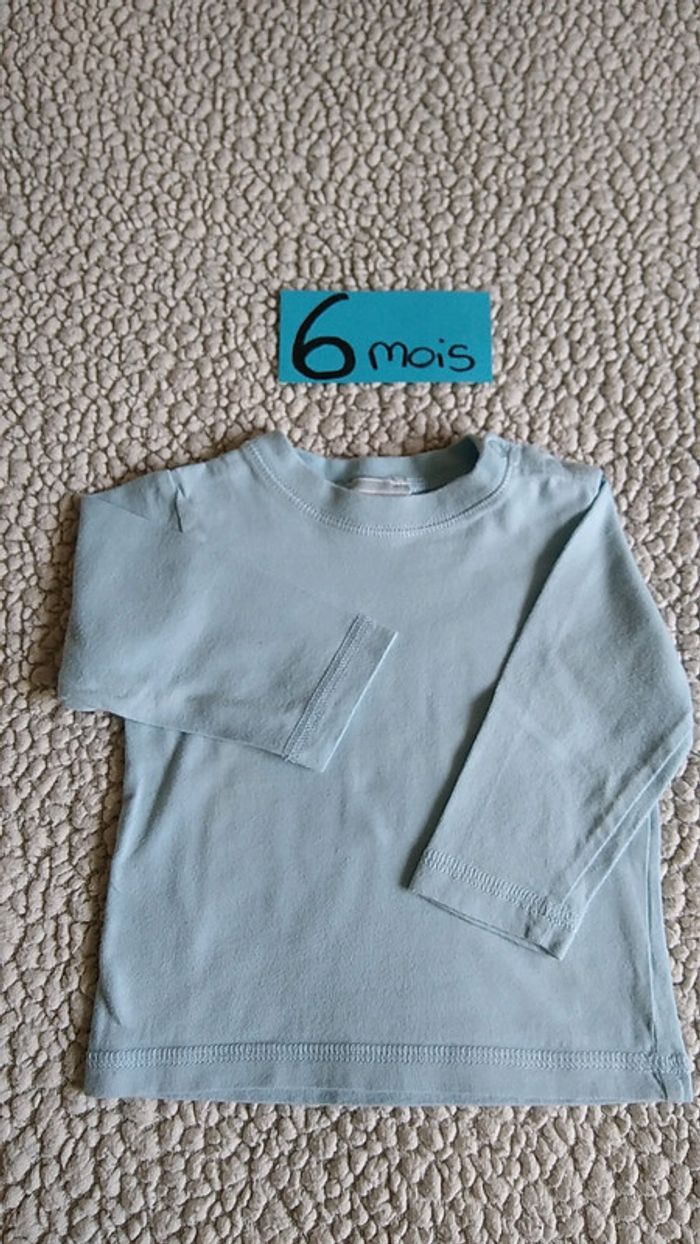 Tee-shirt manches longues 6M
