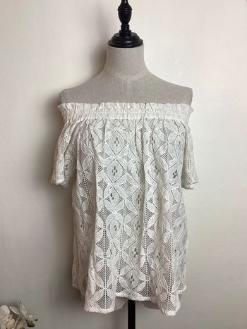 Blouse brodée écrue Grace&Mila 36