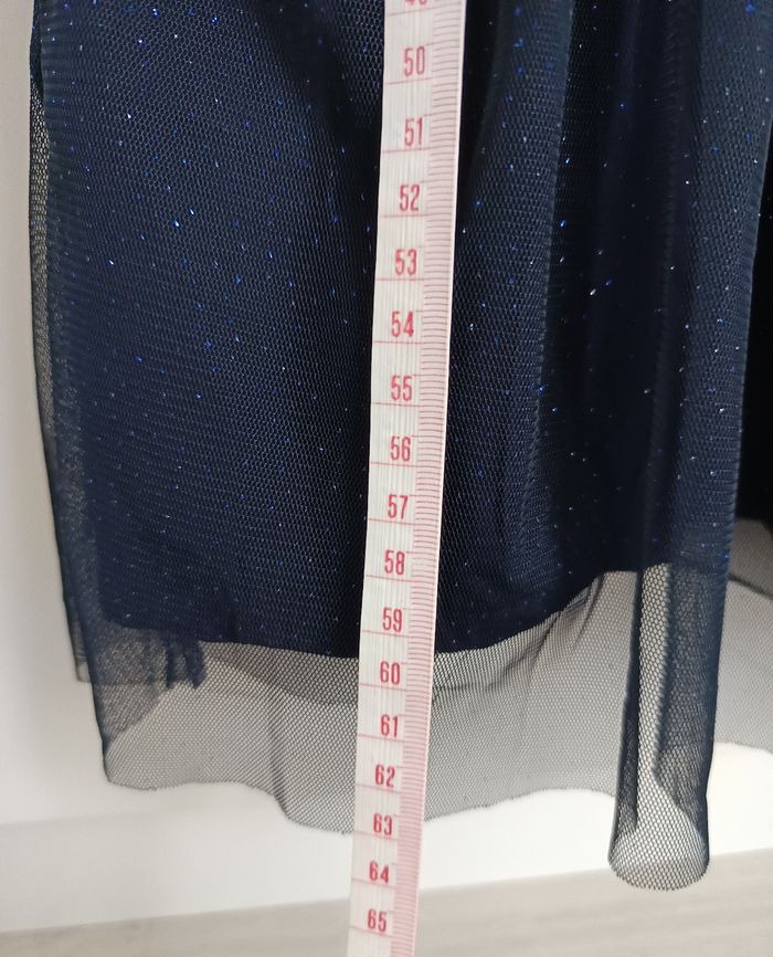 Robe bleu marine Tissaia 6/7 ans – Tulle pailleté 👗 - photo numéro 9