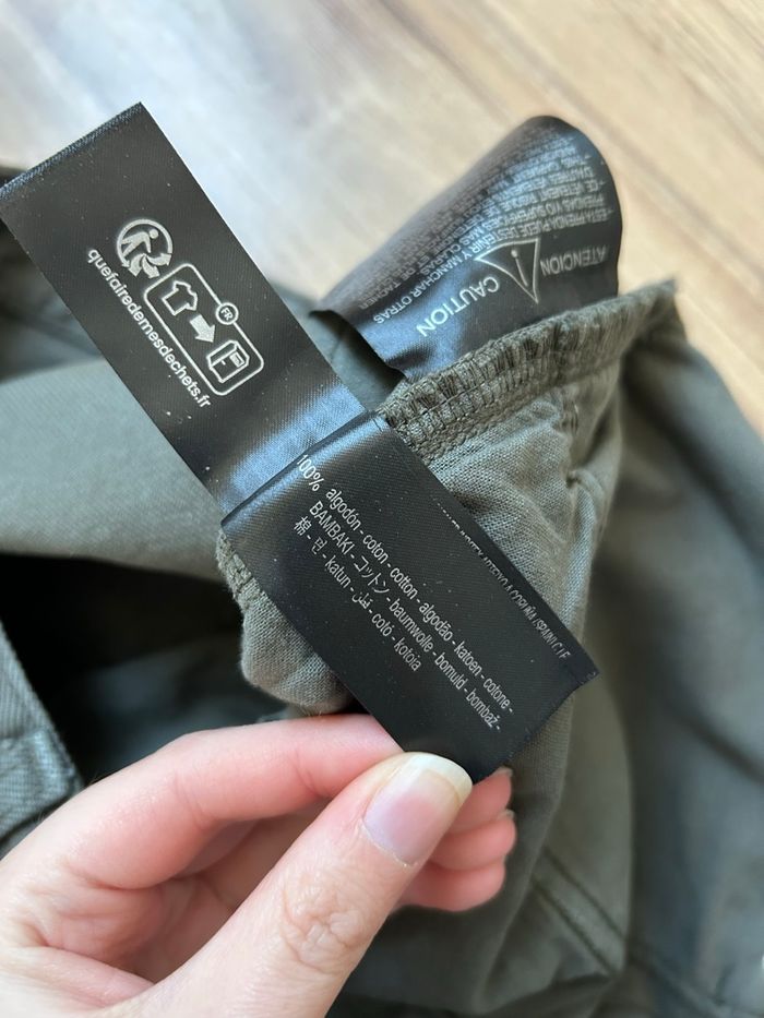Jeans kaki droit Homme Zara Tailles 44-46 - photo numéro 7