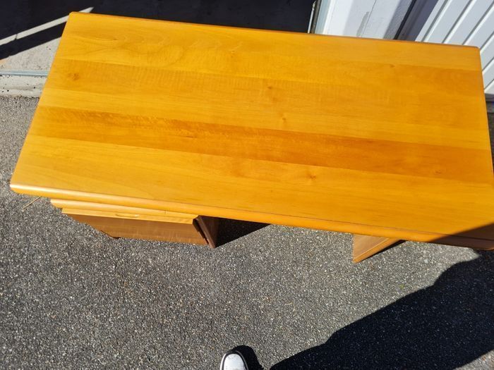 ✨ Bureau bois avec rangements – idéal télétravail / étudiant ✨ - photo numéro 3