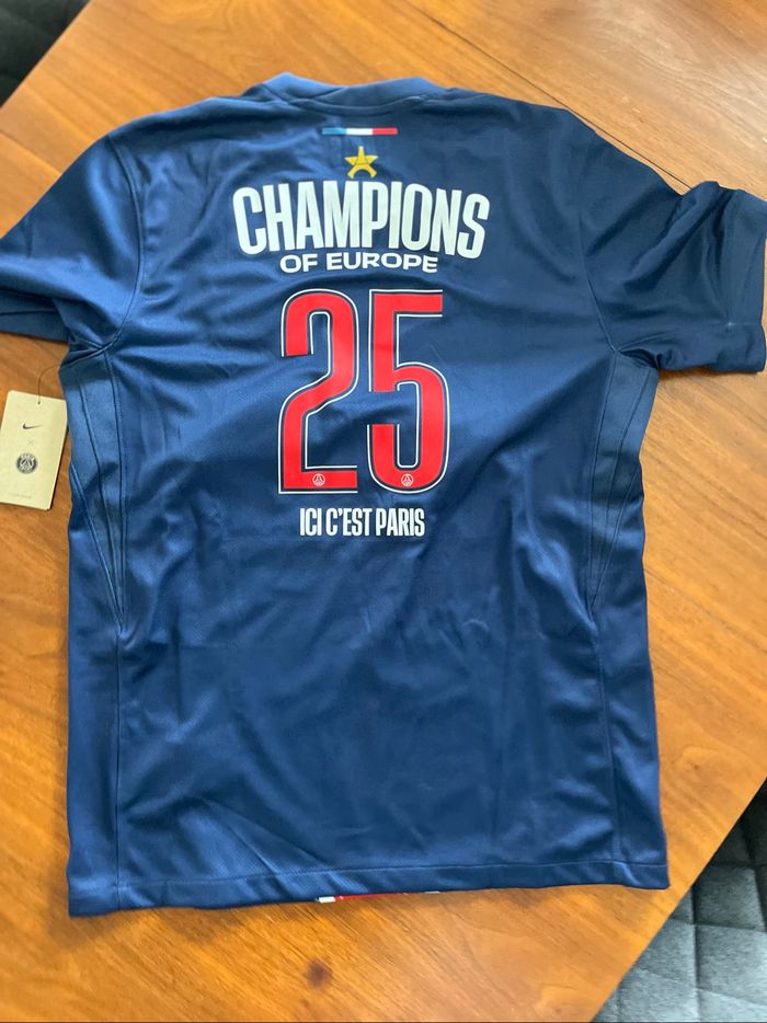 Maillot PSG Collector Domicile Stadium Nike Champions of Europe - photo numéro 2
