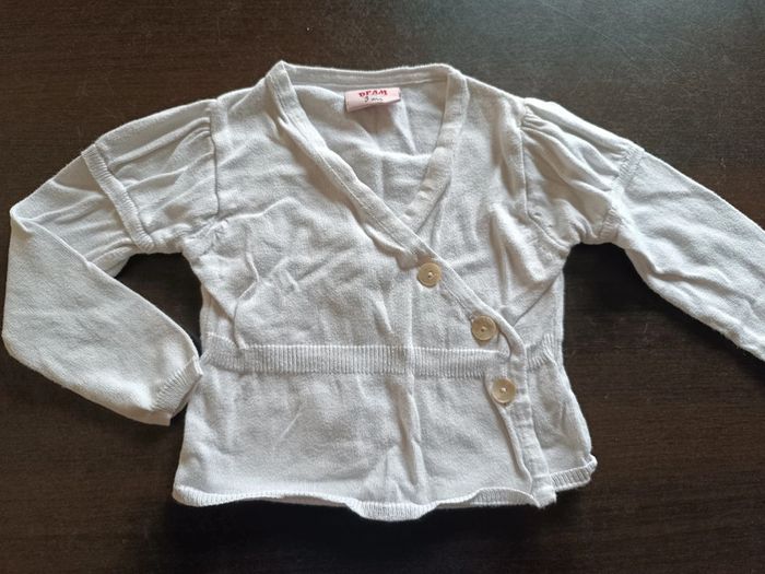 Gilet cache cœur DPAM - Taille 3 ANS