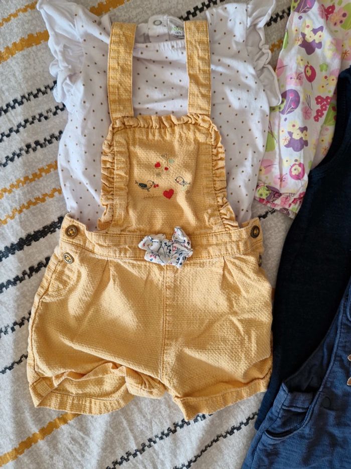Lot 7 vêtements été fille 6mois - photo numéro 8